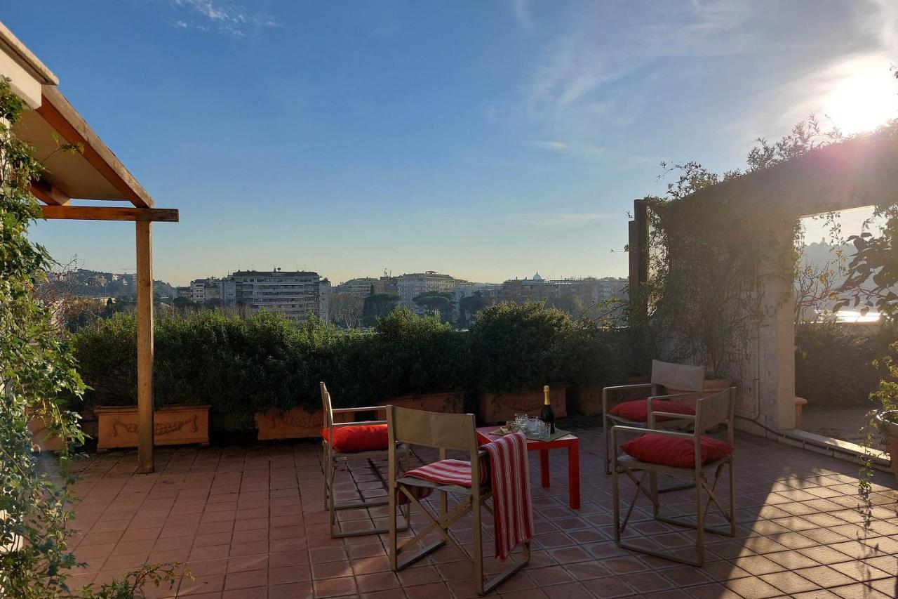 로마 Beautiful Loft In Ponte Milvio With Terrace 아파트 외부 사진