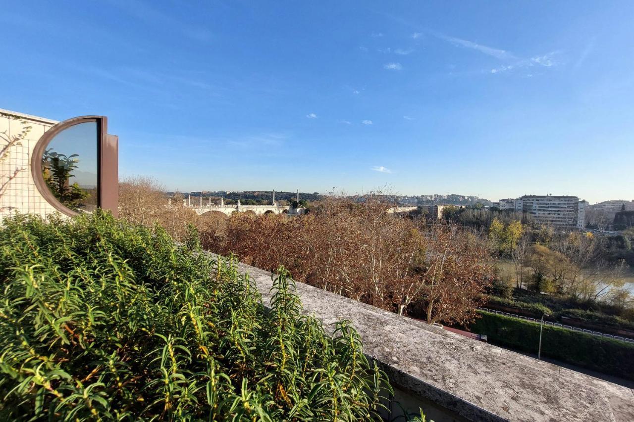 로마 Beautiful Loft In Ponte Milvio With Terrace 아파트 외부 사진