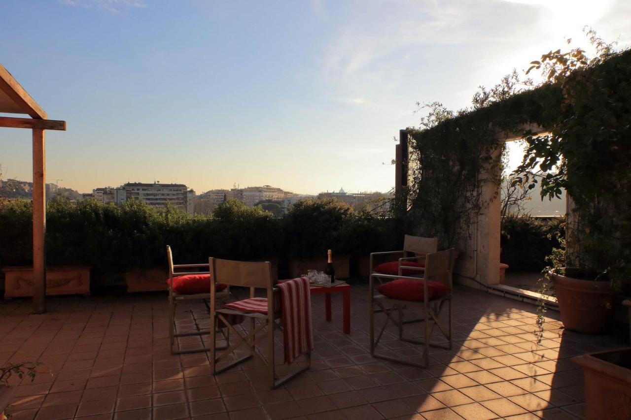 로마 Beautiful Loft In Ponte Milvio With Terrace 아파트 외부 사진