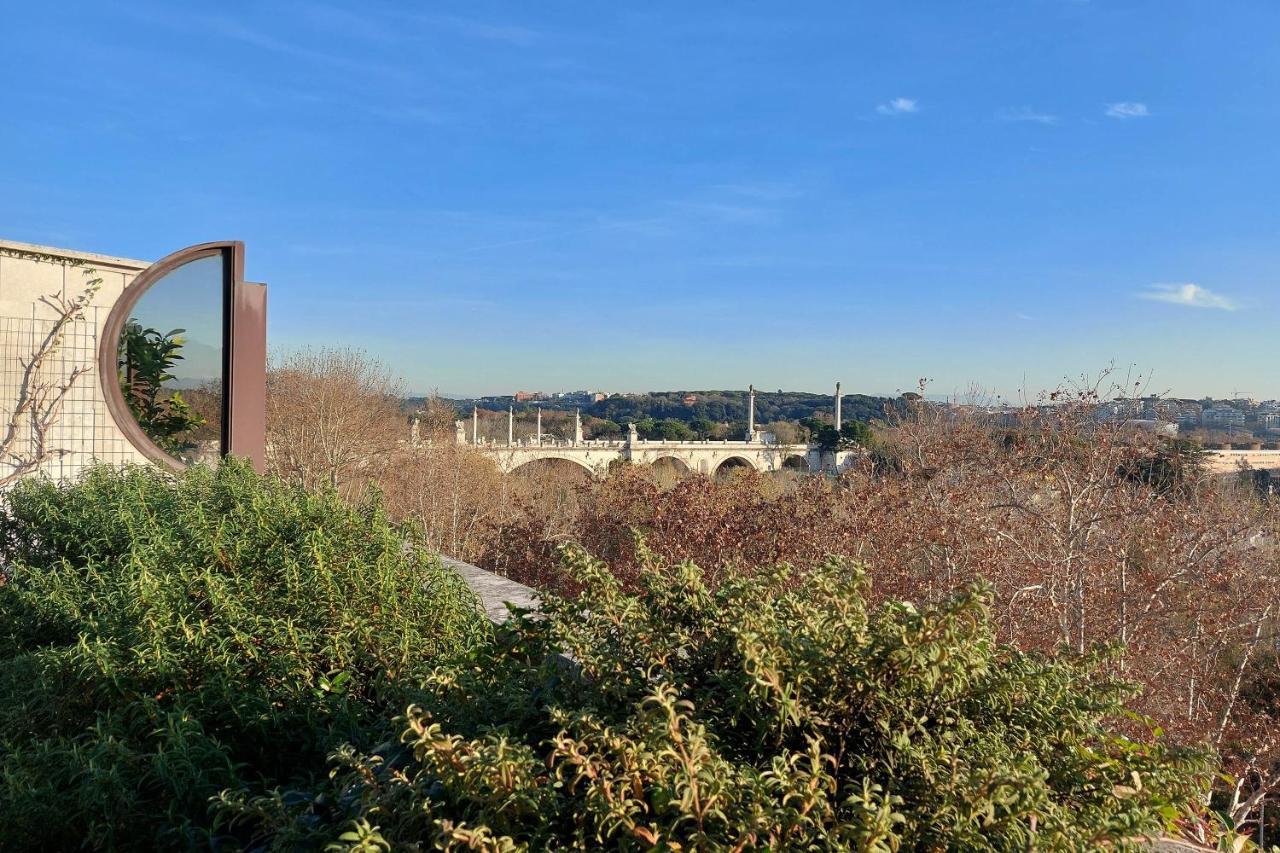 로마 Beautiful Loft In Ponte Milvio With Terrace 아파트 외부 사진