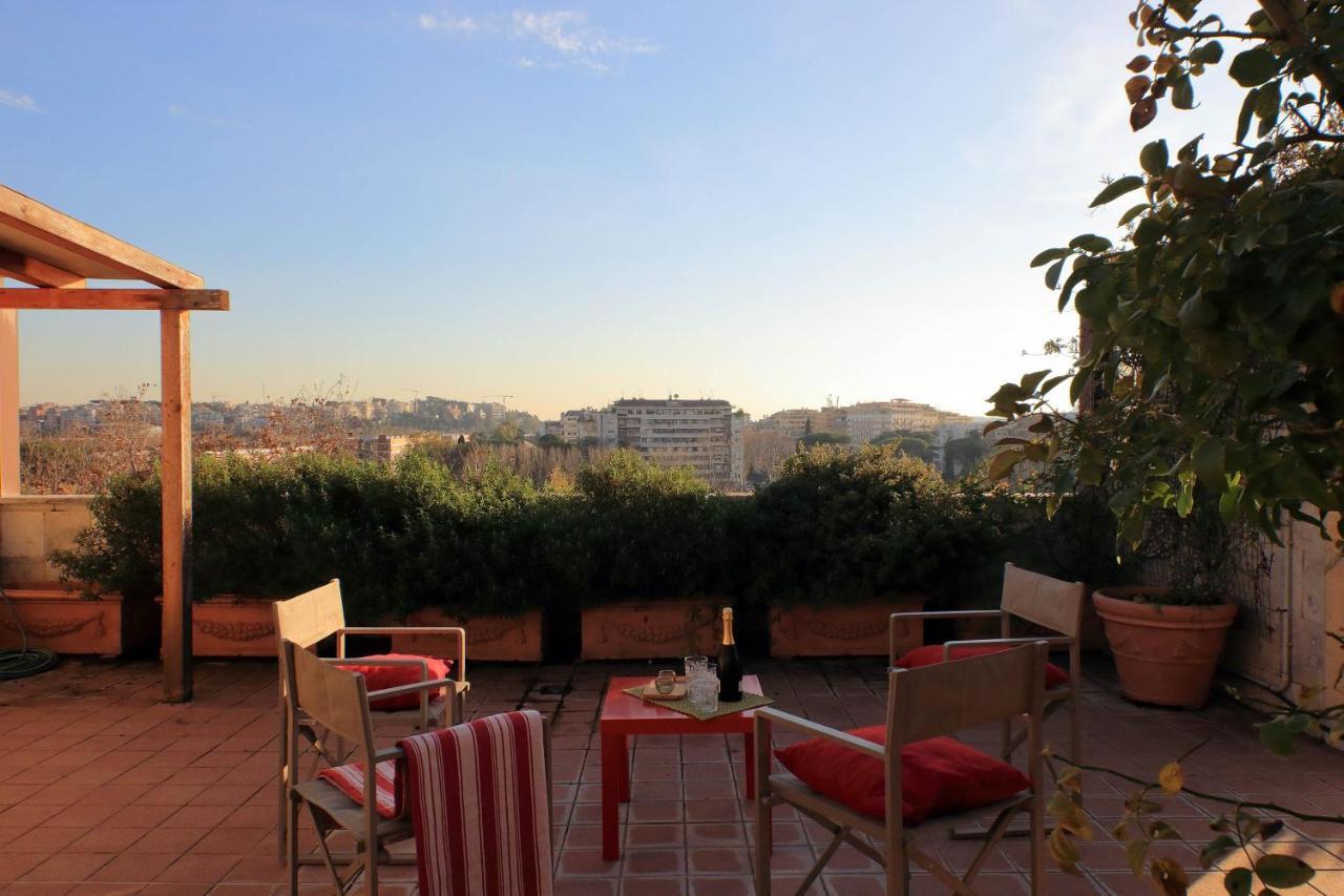 로마 Beautiful Loft In Ponte Milvio With Terrace 아파트 외부 사진